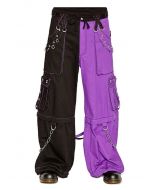 Ladies Fashion Gothic Pant Night Pant Pink Stitch