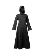 Gothic Ladies Fleece Hooded Coat